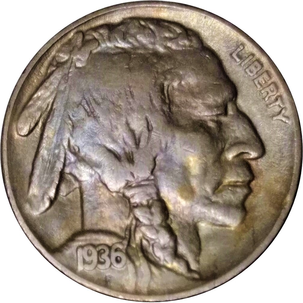 1936-P-Buffalo-Nickel